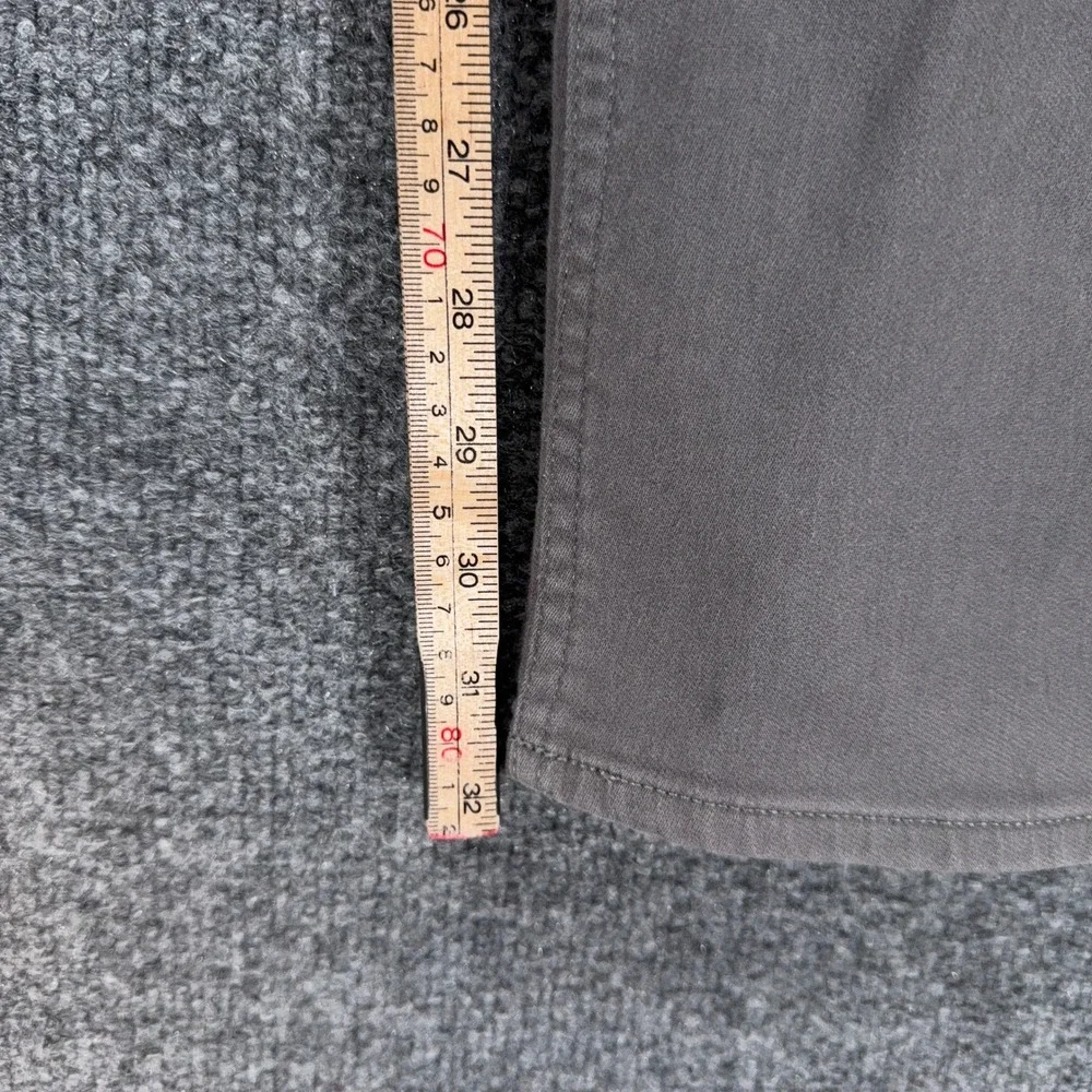 Banana Republic Traveler Pants Mens 33x32 Gray Slim Fit Stretch Chino Casual